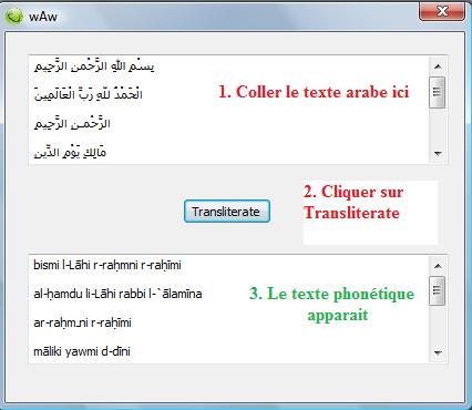 traduction arabe